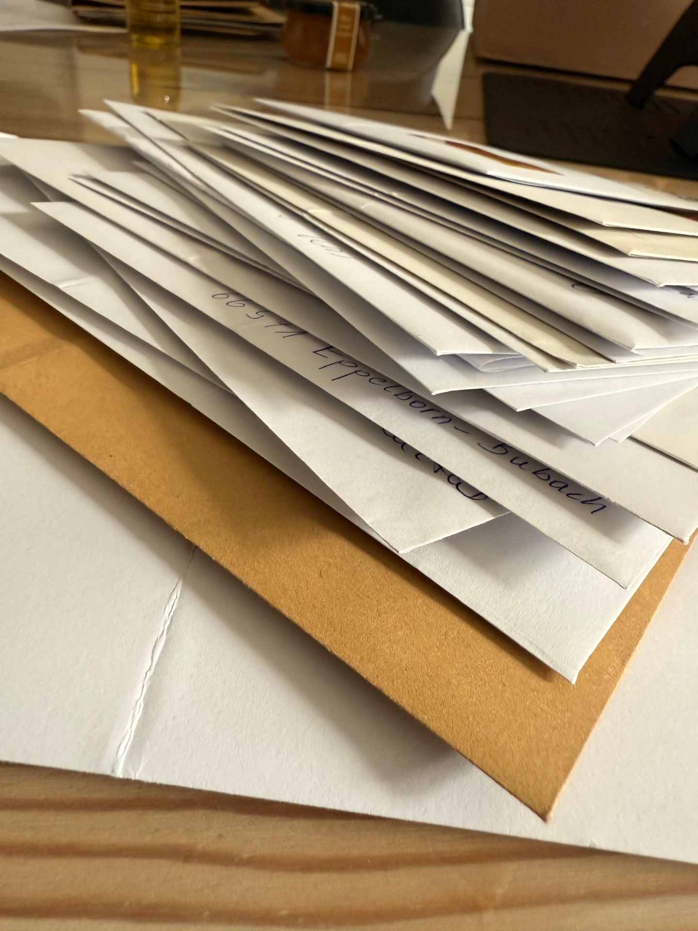 Autogramm Briefe an Antoine Monot